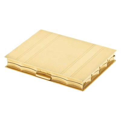 Lot 112 - Gold Compact