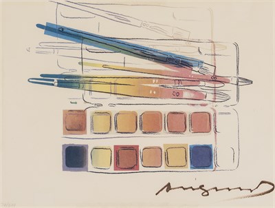 Lot 233 - Andy Warhol (1928-1987) WATERCOLOR PAINT KIT...