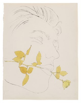 Lot 225 - Andy Warhol (1928-1987) UNTITLED (MAN WITH...