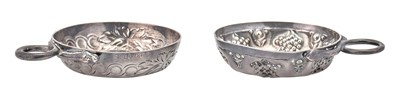 Lot 200 - Two French Silver Wine Tasters Late 18th/...