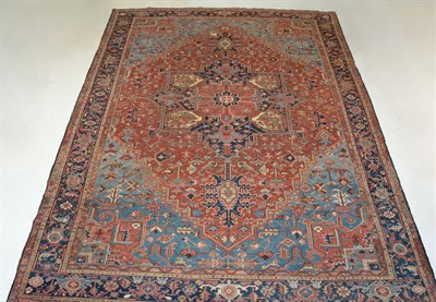 Lot 1434 - Heriz Carpet Northwest Persia, circa 1925 The...