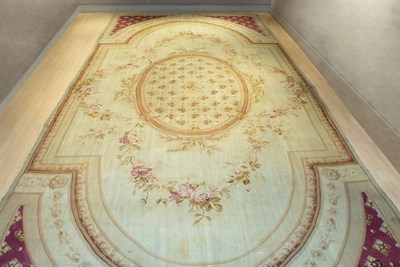 Lot 349 - Napoleon III Aubusson Carpet France, late 19th...
