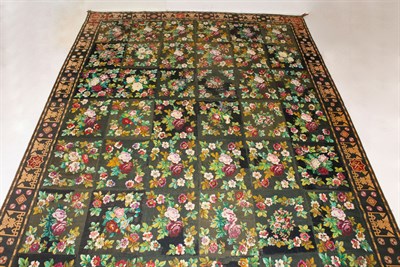 Lot 278 - Needlepoint Carpet Continental, early 20th...