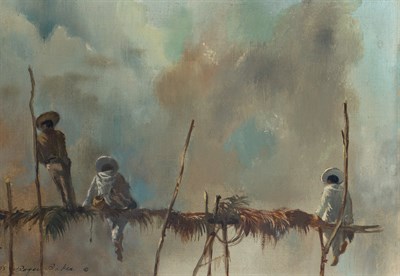 Lot 6 - Roger Baker American, 20th Century Scaffolding...