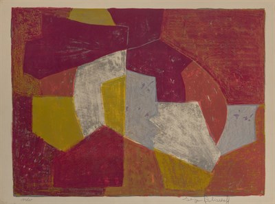 Lot 162 - Serge Poliakoff (1906-1969) COMPOSITION JAUNE,...