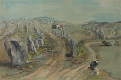 Lot 13 - Leonid Berman Russian, 1896-1976 L'Alignement...