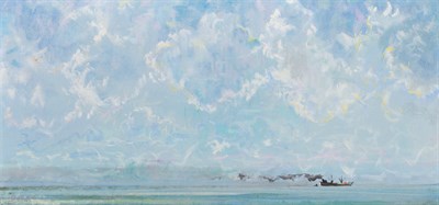 Lot 9 - Leonid Berman Russian, 1896-1976 Sky and...