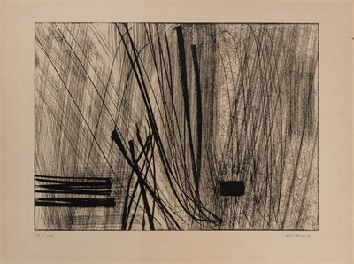 Lot 71 - Hans Hartung (1904-1989) COMPOSITION...