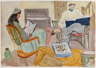 Lot 1130 - Sally Michel Avery American, 1902-2003 March...