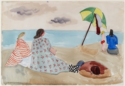 Lot 1129 - Sally Michel Avery American, 1902-2003 Chilly...