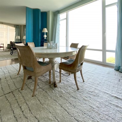Lot 48 - Beni Ourain Style Moroccan Carpet...