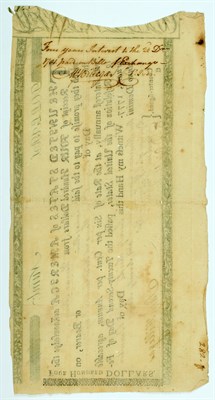 Lot 10 - [AMERICAN REVOLUTION] Rare 1777 Georgia issued...