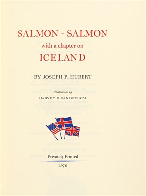 Lot 158 - HUBERT, JOSEPH P. Salmon-Salmon with a chapter...