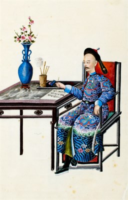 Lot 72 - [CHINESE EXPORT ART] YOUQUA. (fl. 1840-1870)....