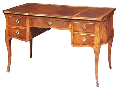 Lot 351 - Louis XV Style Gilt-Metal Mounted Tulipwood...
