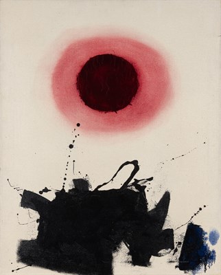 Lot 22 - Adolph Gottlieb American, 1903-1974 A Heavy...