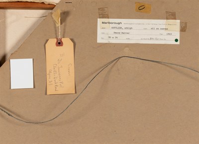 Lot 22 - Adolph Gottlieb American, 1903-1974 A Heavy...