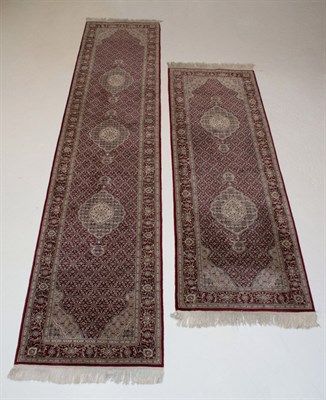 Lot 430 - Two Sino Mahi Tabriz Runners China,...