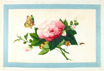 Lot 73 - [CHINESE EXPORT PAINTING] [YOUQUA?]. Album of...