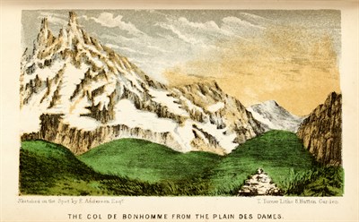 Lot 181 - [MOUNTAINEERING] ANDERSON, EUSTACE. Chamouni...