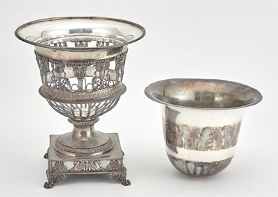Lot 36 - Group of Silver Plated Table Articles 20th...
