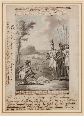 Lot 64 - Edward Dayes English, 1763-1804 The...