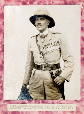 Lot 376 - McDOUALL, ROBERT, BRIGADIER GENERAL To the...