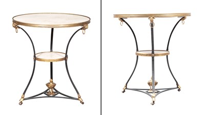 Lot 304 - Pair of Louis XVI Style Gilt and Patinated...