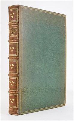Lot 163 - [ANGLING] VAVON, ANTOINE. La truite, ses...