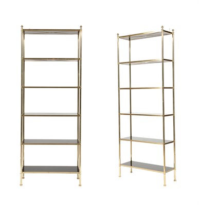Lot 238 - Pair of Billy Baldwin Style Brass and...