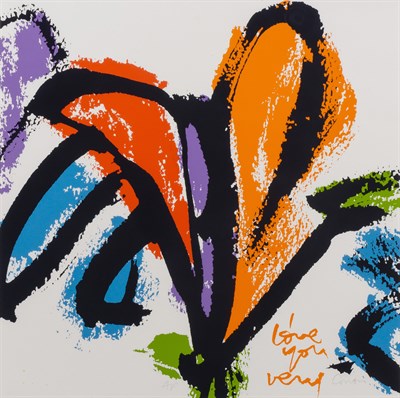 Lot 88 - Sister Mary Corita Kent (1918-1986) I LOVE YOU...