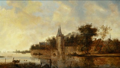 Lot 81 - Dutch School 17th Century A Fortified Town...