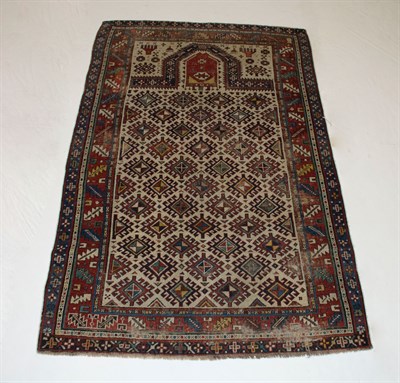 Lot 1285 - Daghestan Prayer Rug East Caucasus, late 19th...