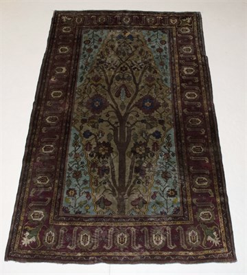 Lot 378 - Silk Fereghan Rug North Persia, last quarter...