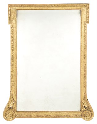Lot 158 - George II Giltwood Mirror Height 38 1/4 inches...