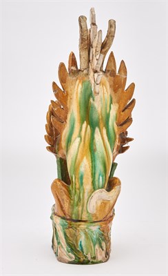 Lot 103 - A Chinese Sancai Glazed Pottery Earth Spirit...