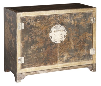 Lot 253 - Japanese Style Parcel-Gilt and Silvered-Metal...