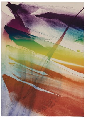 Lot 25 - Paul Jenkins (1923-2012) PHENOMENA: FRANKLIN'S...