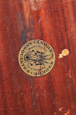 Lot 110 - Andrew Szoeke Burr Elm, Walnut and Mahogany...