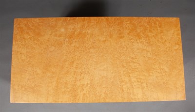 Lot 110 - Andrew Szoeke Burr Elm, Walnut and Mahogany...