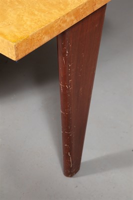Lot 110 - Andrew Szoeke Burr Elm, Walnut and Mahogany...