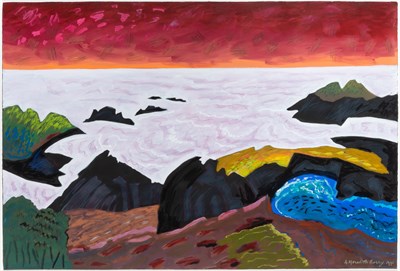 Lot 1136 - Anne Meredith Barry Canadian, 1931-2003 Black...