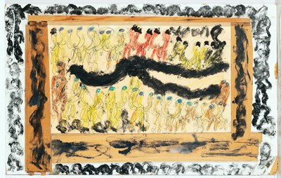 Lot 170 - Purvis Young American, 1943-2010 Untitled...