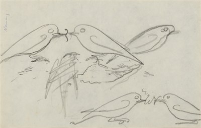 Lot 48 - Manner of Sir William Nicholson Bird Studies...