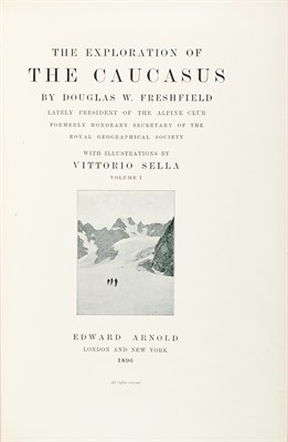 Lot 186 - [MOUNTAINEERING] FRESHFIELD, DOUGLAS W. The...