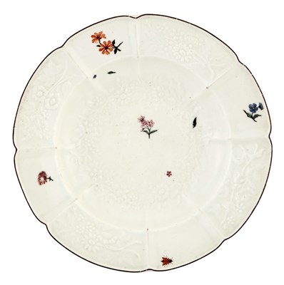 Lot 200 - Chelsea Porcelain Soup Plate Circa 1755 The...