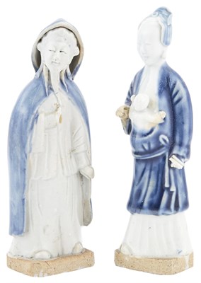 Lot 178 - A Matched Pair of Chinese Blue and White...