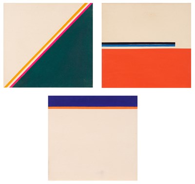 Lot 64 - Hsiao Chin Taiwanese, b. 1935 (i)...