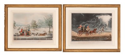 Lot 137 - After James Pollard (1792-1867) THE MAIL COACH...