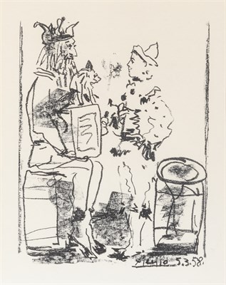 Lot 117 - Pablo Picasso (1881-1973) LES SALTIMBANQUES...